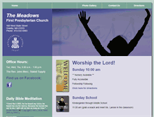 Tablet Screenshot of pioneerpresbyterian.org